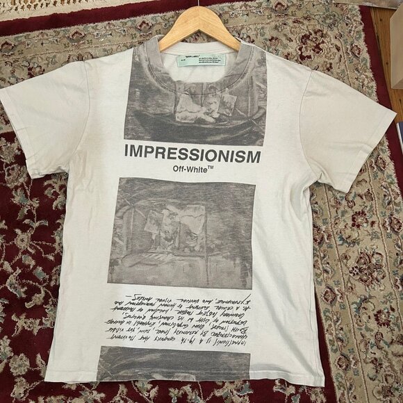 Off-White 'Impressionism' T-Shirt from 2013 collection - Picture 1 of 2